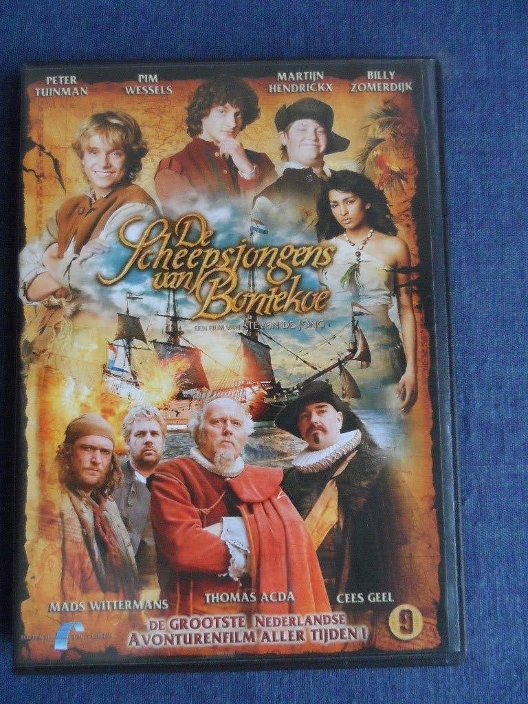 DVD De scheepsjongens van Bontekoe, Vanaf 9 jaar, Ophalen of Verzenden, Zo goed als nieuw