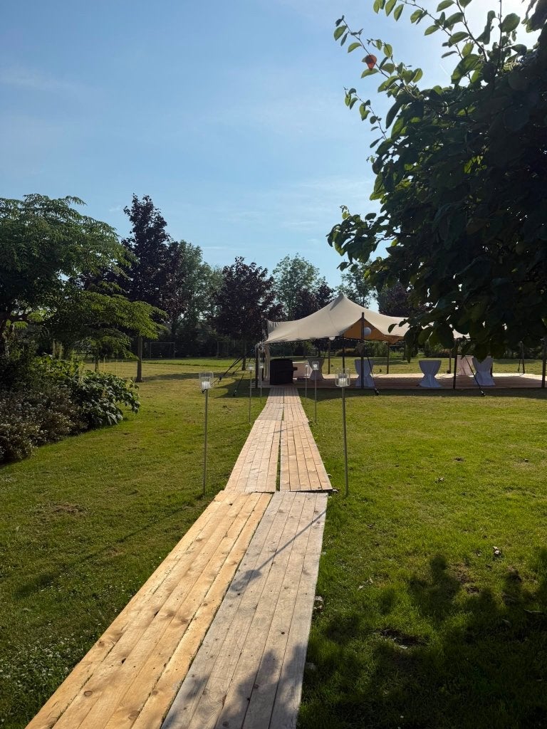 Windlichten op stok voor huwelijk decoratie/feest /ceremonie, Ophalen, Zo goed als nieuw, Versiering, Geboorte of Huwelijk
