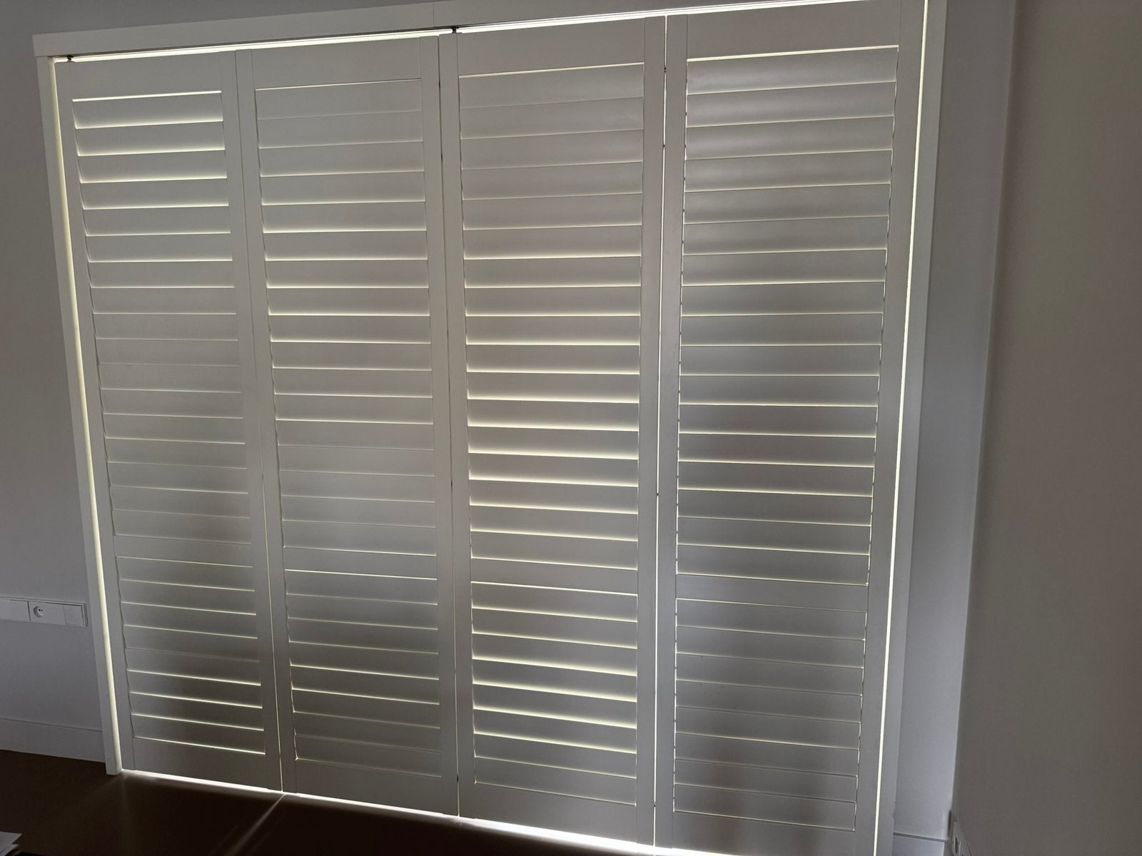 Houten shutters, Ophalen, Zo goed als nieuw, Wit