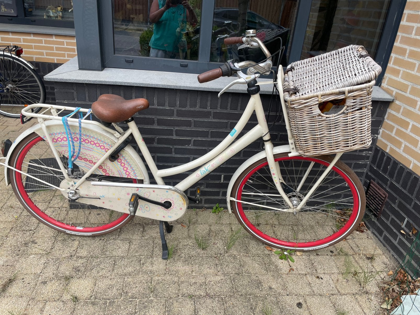 Cortina “LIEF” editie meisjesfiets, Fietsen en Brommers, Fietsen | Meisjes, Ophalen, Gebruikt, 22 inch