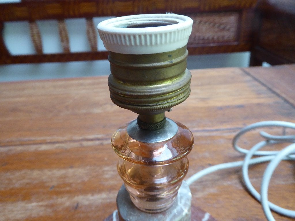 Art deco marmeren lampje, Antiek en Kunst, Ophalen of Verzenden