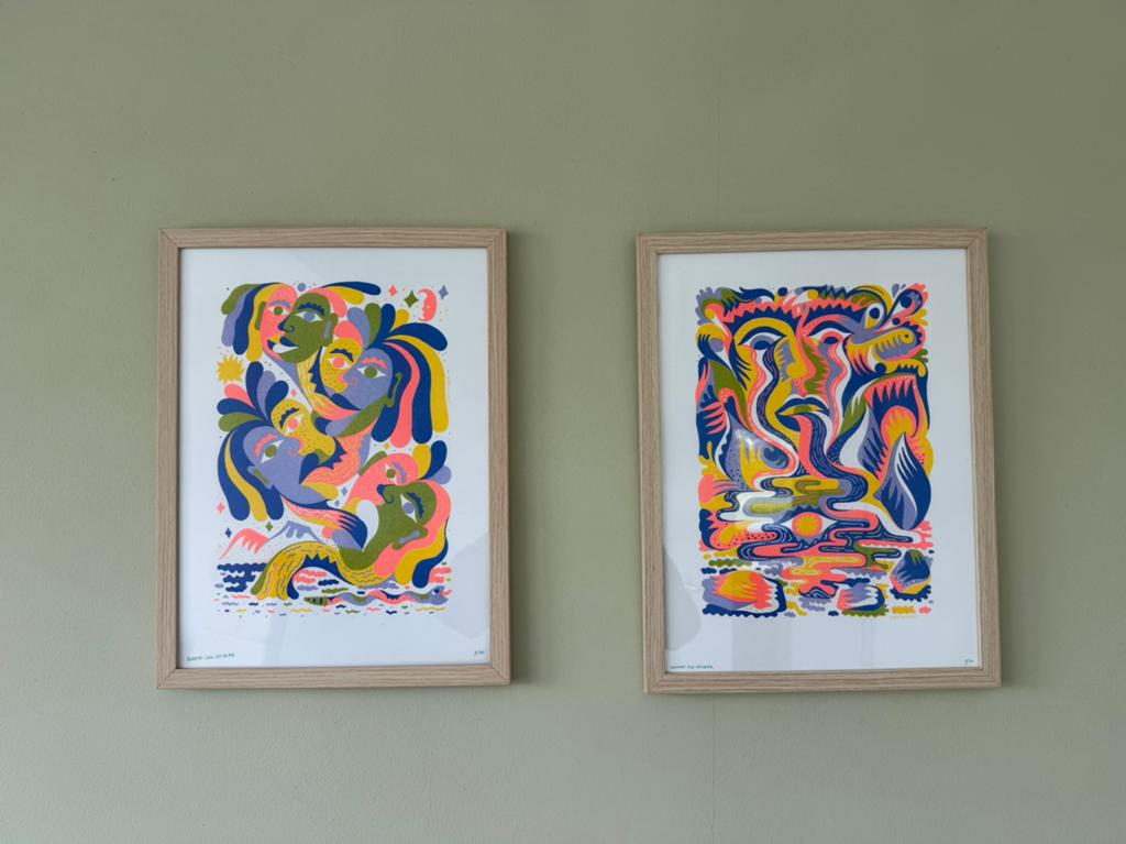 Robert-Jan Lechner posters (zonder lijst), Verzenden