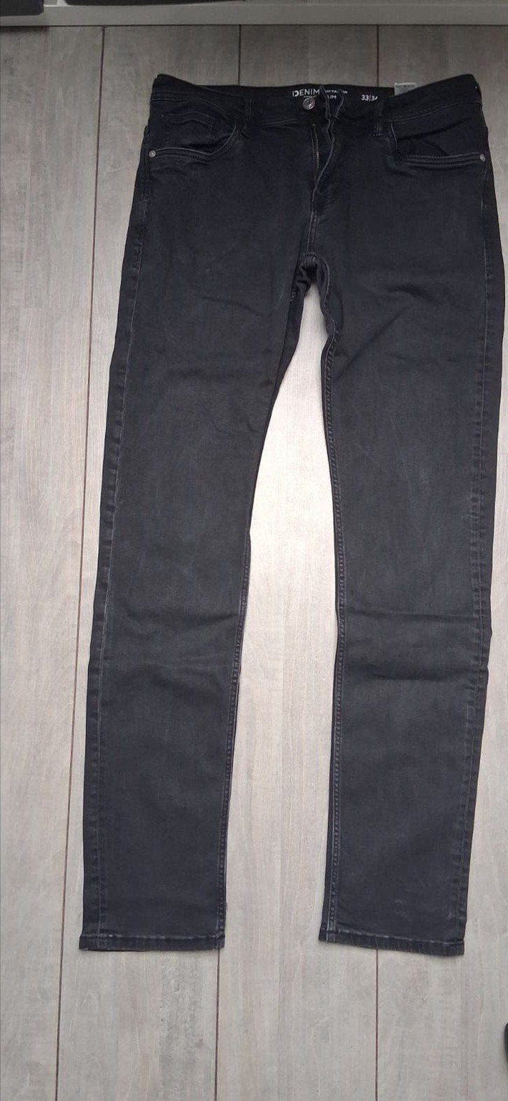 Tom Tailor IDENIM TTPiers Slim Jeans W33/L36 Zwart, Ophalen, Zwart, Tom Tailor, Zo goed als nieuw