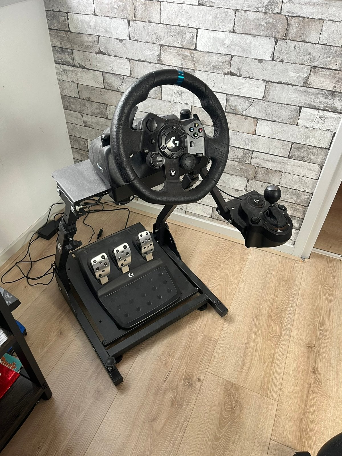 Race stuur Logitech G923, Ophalen, Zo goed als nieuw, Stuurtje of Sportattribuut, Xbox Original