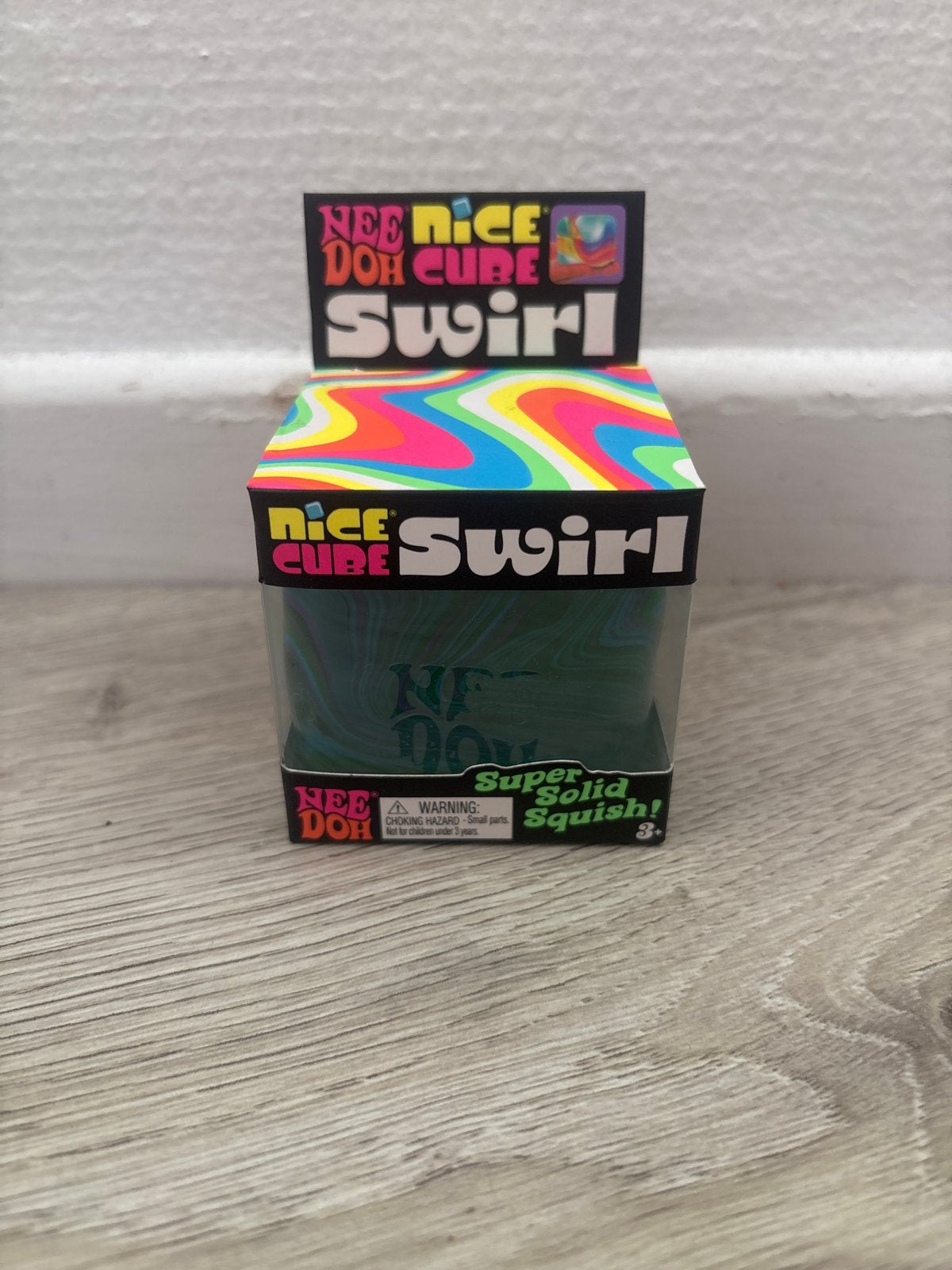NeeDoh Nice Cube Swirl Squishy Stressbal, Ophalen, Nieuw, Jongen of Meisje