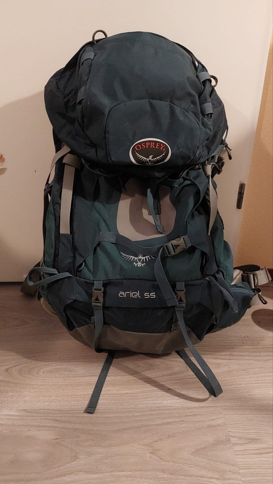 Z.g.a.n. Osprey backpack Ariel 55, 40 cm of meer, Zo goed als nieuw, 60 cm of meer, Ophalen