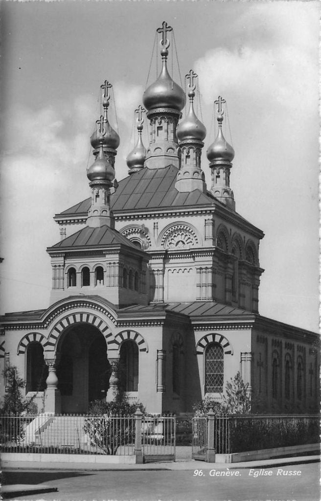 702-307-045 Geneve Eglise Russe, Verzenden, Voor 1920, Overig Europa
