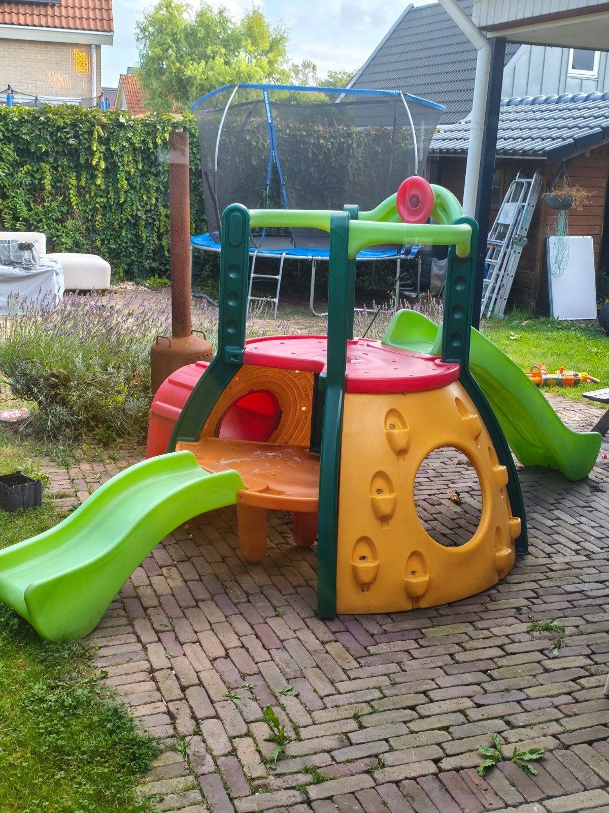 Little Tikes Super Evergreen Dubbeldekker Glijbaan, Ophalen, Gebruikt, Glijbaan