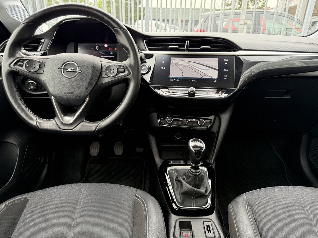 Opel Corsa 1.2 5-deurs Elegance Panoramadak, Navigatie Comfi, 12 maanden, 49 €/maand, Origineel Nederlands, Handgeschakeld