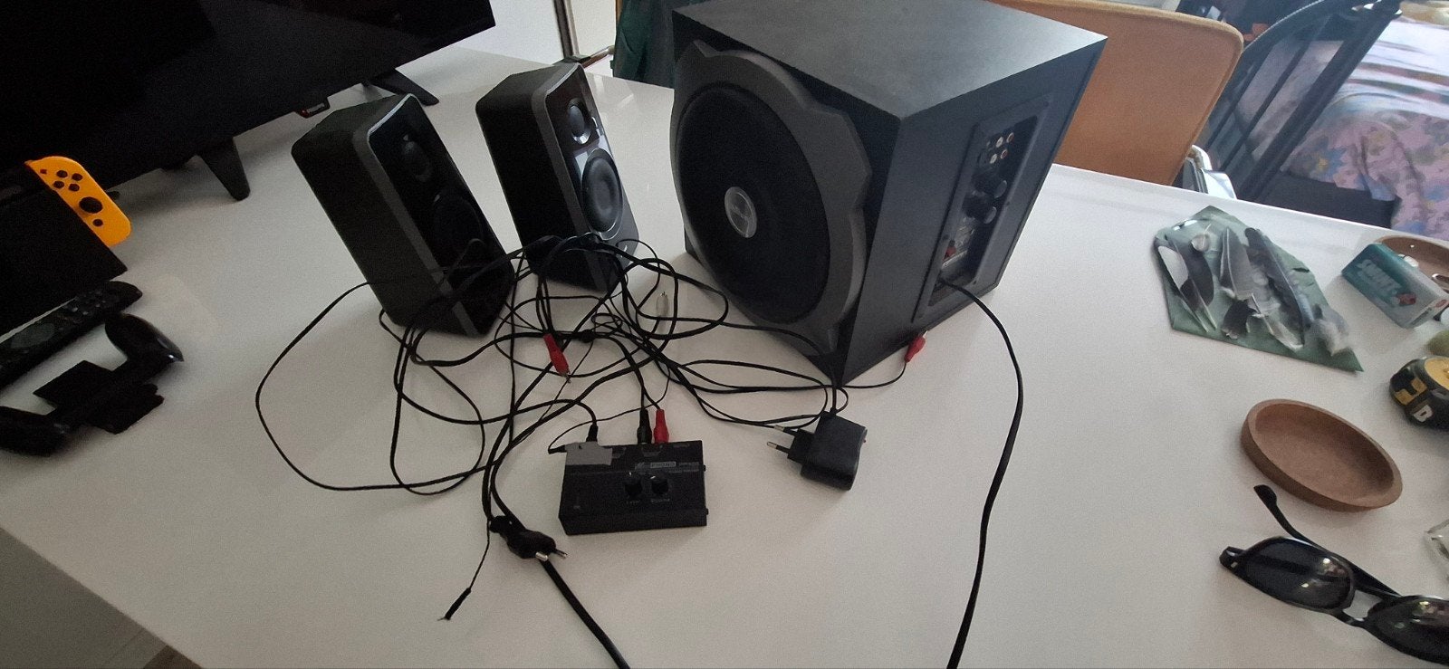 Trust 2.1 speakerset met subwoofer
