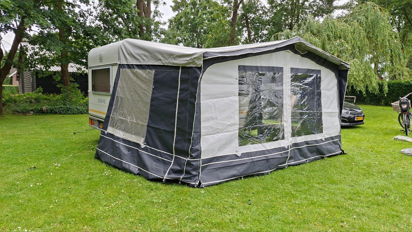 Hypercamp voortent omloopmaat 8 met zijtent, Ophalen, Gebruikt