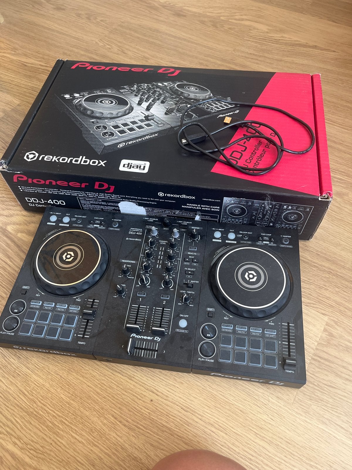 Pioneer DDJ-400 DJ Controller, Ophalen, Zo goed als nieuw, Dj-set, Pioneer