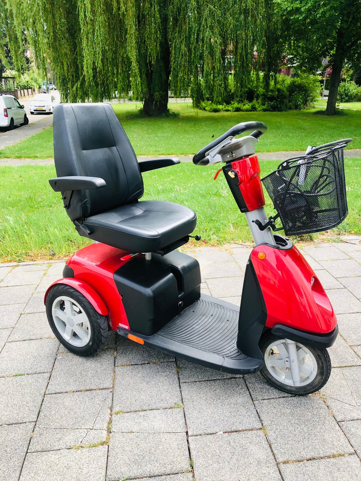 Scootmobiel Trophy 6 met vering., Ophalen of Verzenden, Zo goed als nieuw