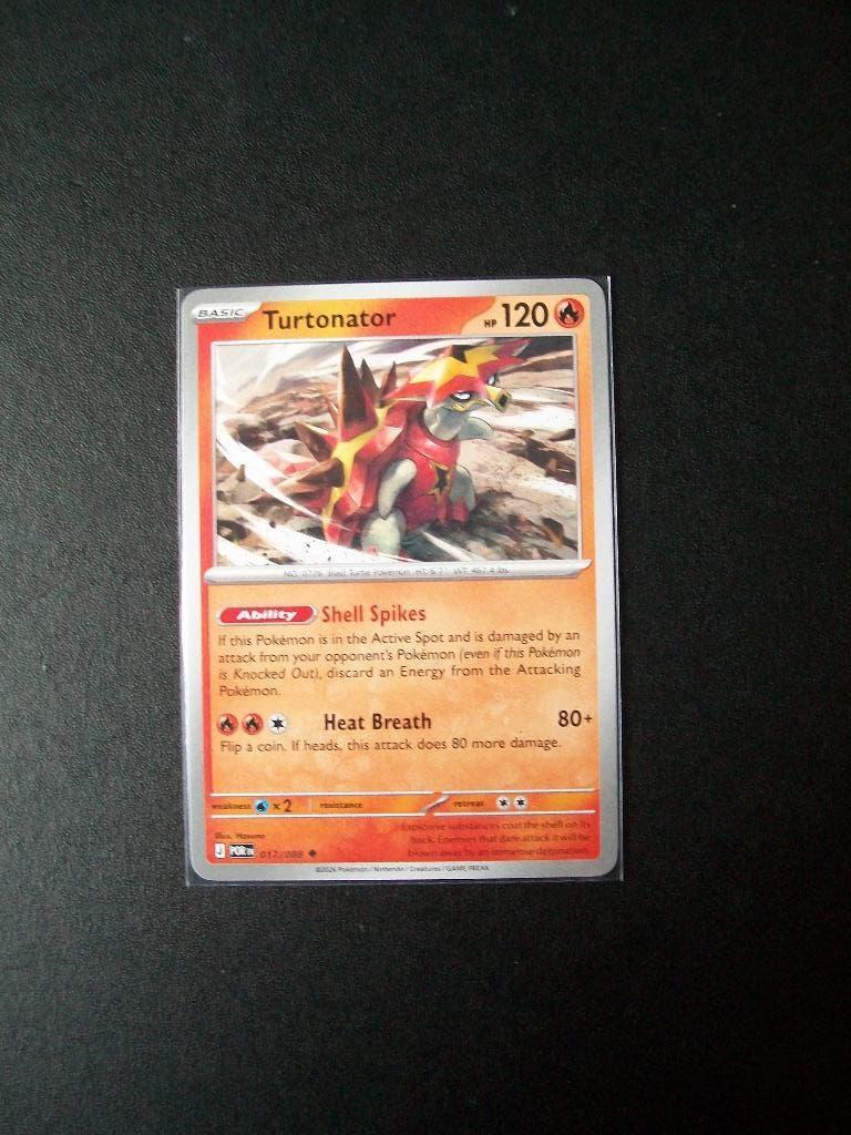 9491. Nieuwe Pokemon Kaart TURTONATOR HP 120 (017/088), Verzenden, Nieuw, Losse kaart