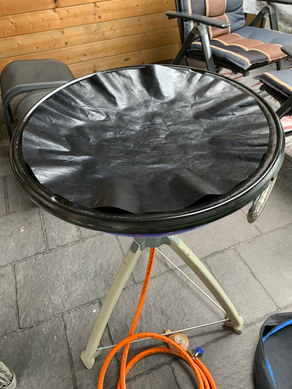 Sköttelbraai Cadac, Ophalen, Gebruikt