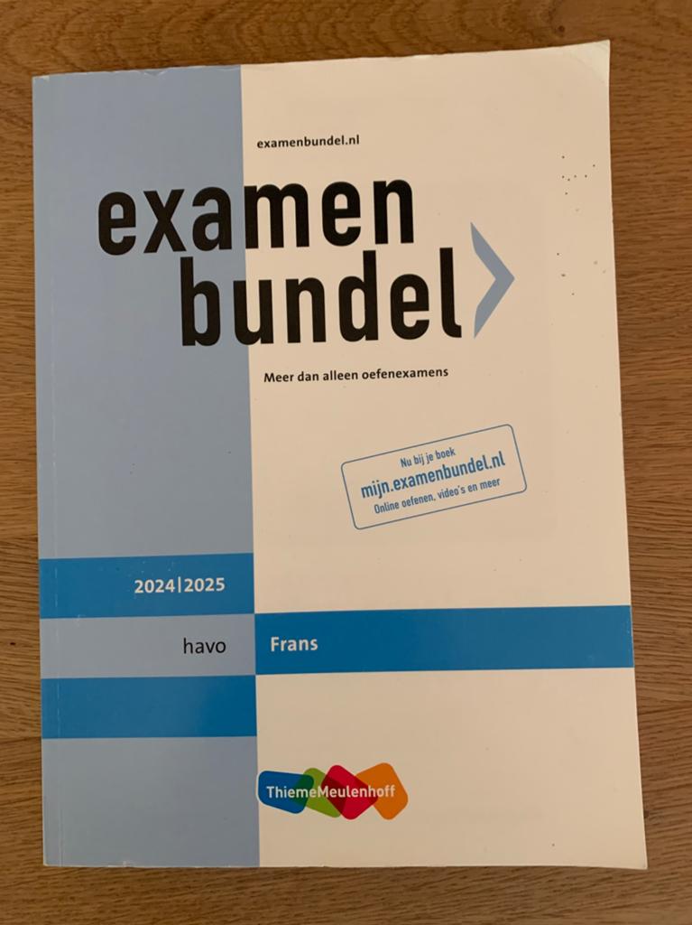 Examenbundel HAVO Frans, Ophalen, Zo goed als nieuw, HAVO, Frans