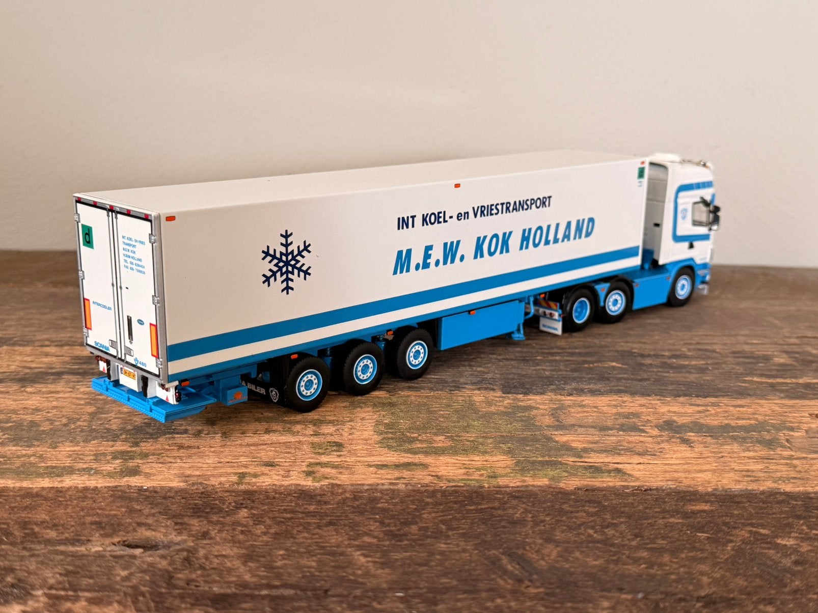 WSI - Scania 4 Serie Kok, Ophalen of Verzenden, Zo goed als nieuw, Bus of Vrachtwagen, Wsi
