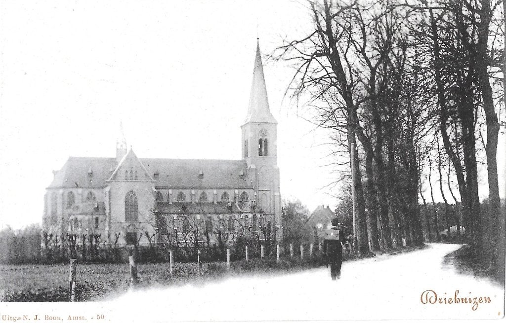 AK Driehuizen - De Engelmunduskerk, Verzenden, Voor 1920, Ongelopen, Utrecht