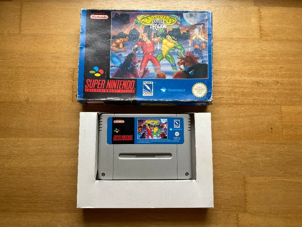 Battletoads double dragon snes UKV, Spelcomputers en Games, Avontuur en Actie, Gebruikt, 1 speler, Ophalen of Verzenden