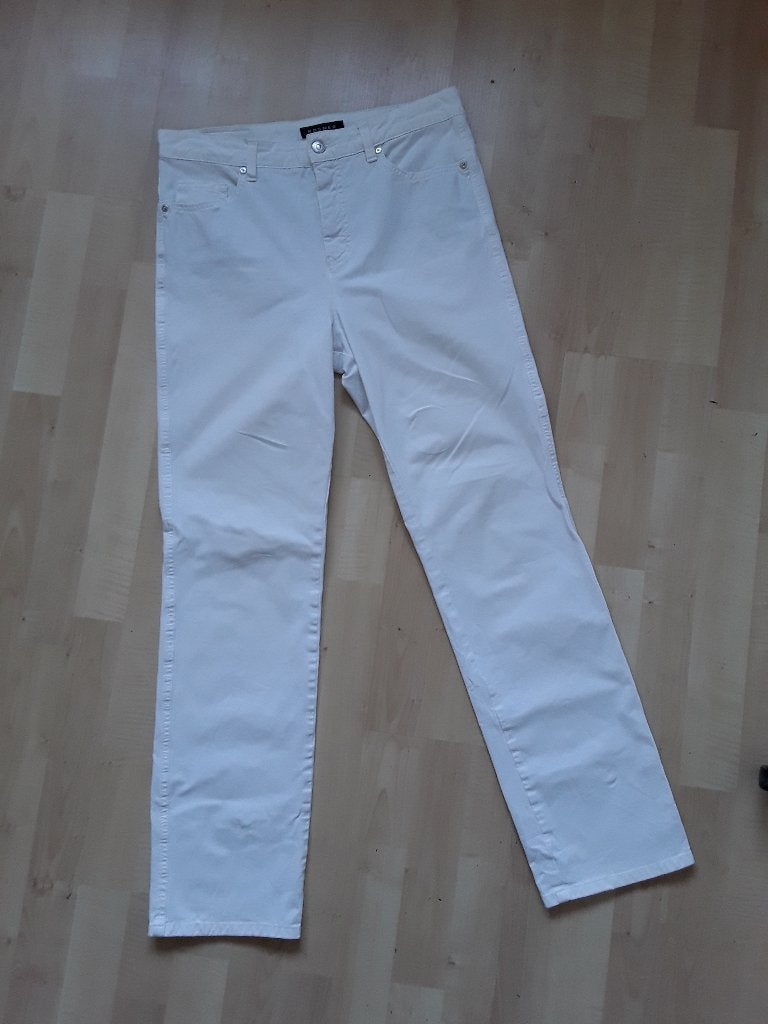 Broek wit van Rosner mt 40, Maat 38/40 (M), Verzenden, Wit, Zo goed als nieuw