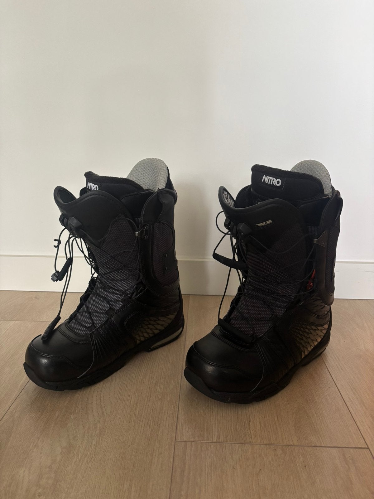 Nitro Team TLS Snowboardschoenen - zwart - maat 43 1/3, Sport en Fitness, Snowboarden, Ophalen of Verzenden, Zo goed als nieuw
