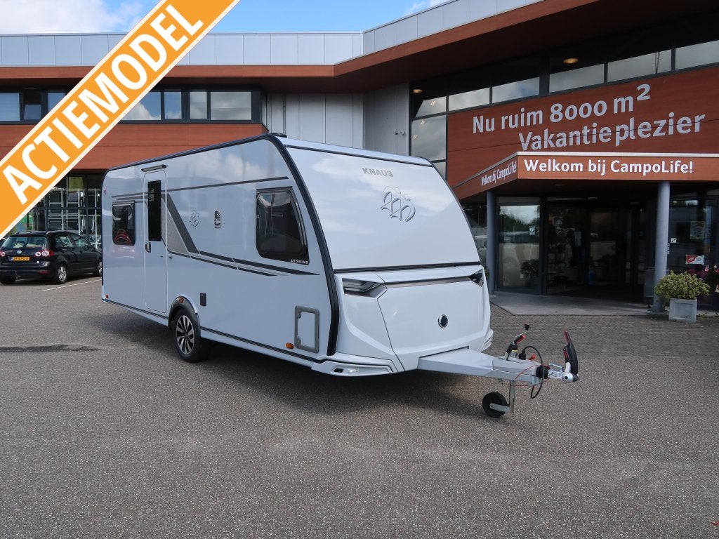 Knaus Sudwind Black Selection 500 FU RONDZIT FRANS BED, Rondzit, Overige typen, 5 tot 6 meter, Knaus