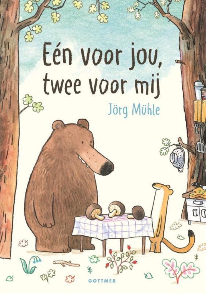 Kinderboek Eén voor jou, twee voor mij - Gottmer, Ophalen of Verzenden, Nieuw