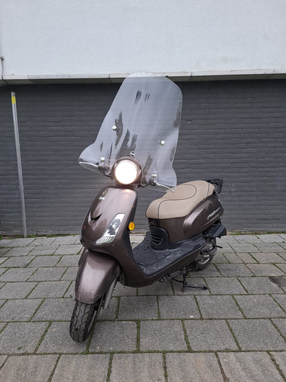 Sym fiddle 2, Ophalen, Zo goed als nieuw, Benzine, Fiddle