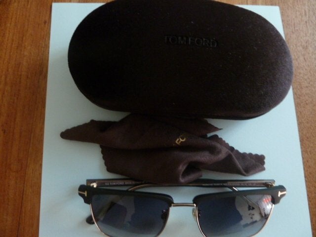 Tom Ford zonnebril TF9074, Overige merken, Zonnebril, Verzenden, Zwart