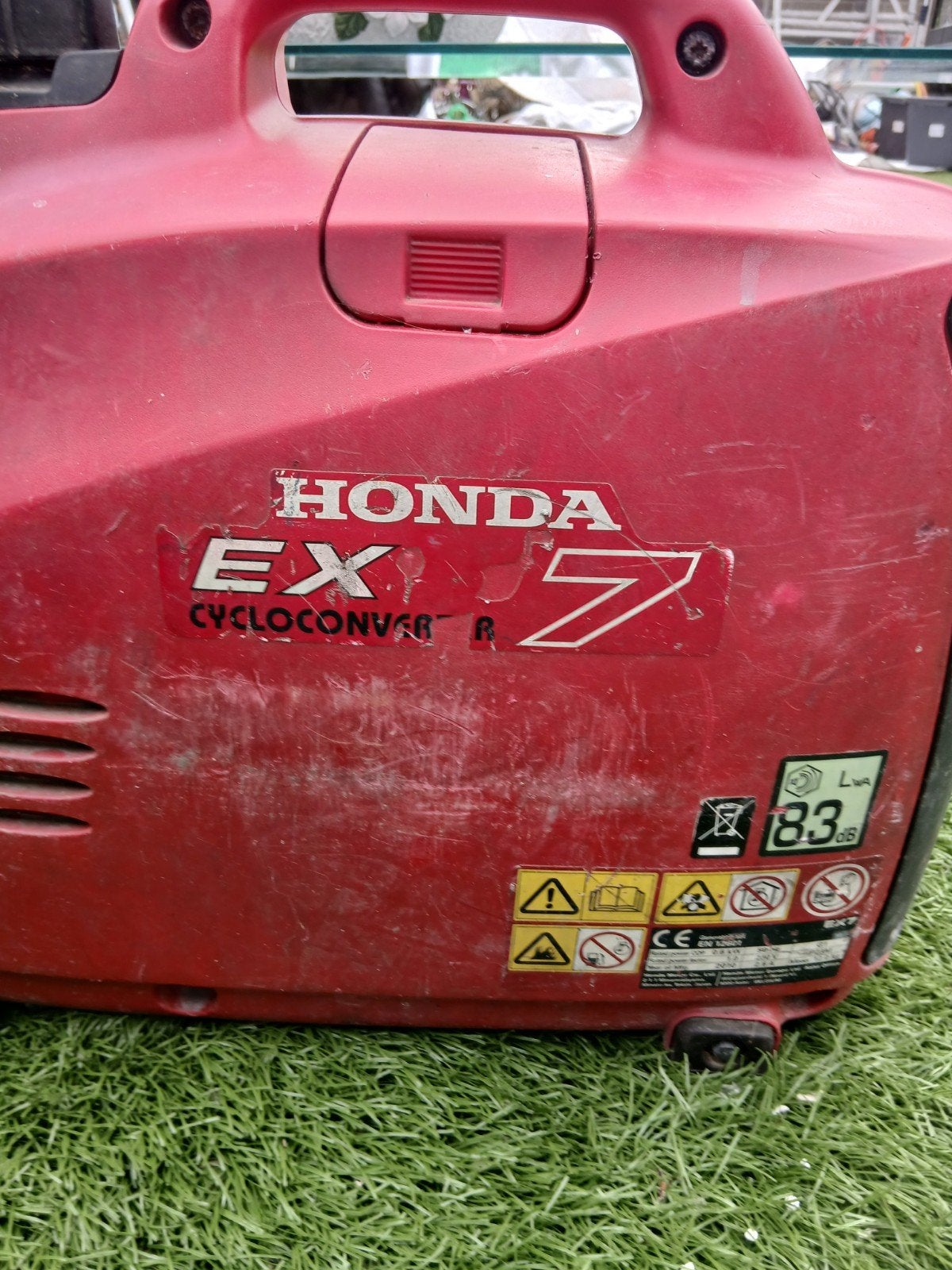Honda EX7  Generator, Ophalen of Verzenden, Gebruikt, Minder dan 5 kVA, Benzine