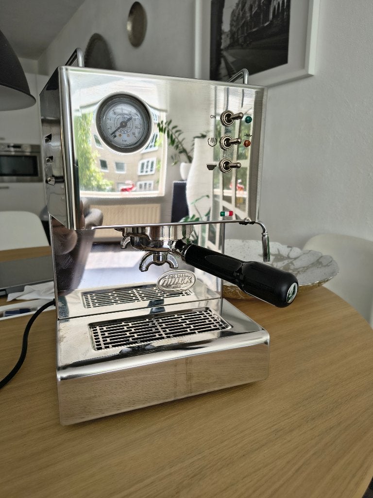 Quick Mill Orione 3000 piston espressomachine, Ophalen, Espresso apparaat, Gemalen koffie, Zo goed als nieuw