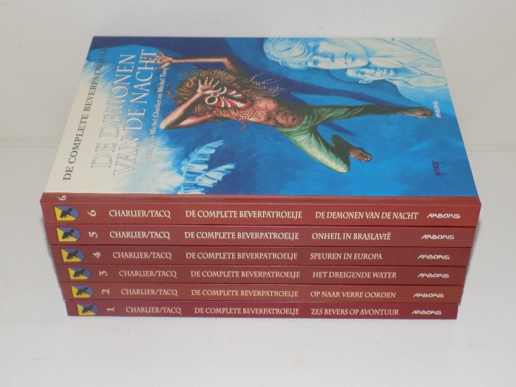 De Beverpatoelje ~ Complete serie Integrale HC's 1 t/m 6, Boeken, Stripboeken, Complete serie of reeks, Ophalen of Verzenden, Zo goed als nieuw