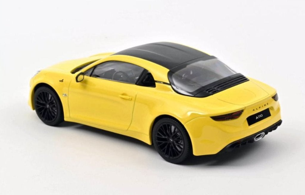 Alpine A110 Legende 2020 Geel Schaal 1/18 NOREV ref: 185315, Verzenden, Nieuw, Auto, Norev