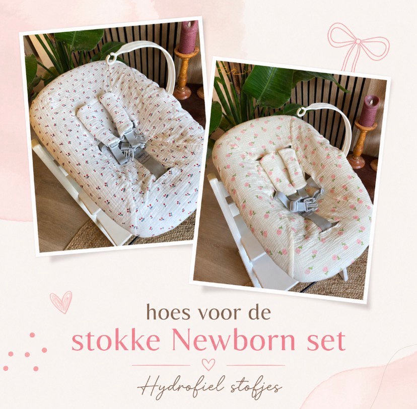 Hydrofiel stofjes hoes voor de Newborn set stokke, Ophalen of Verzenden, Nieuw, Meegroeistoel, Stoelverkleiner