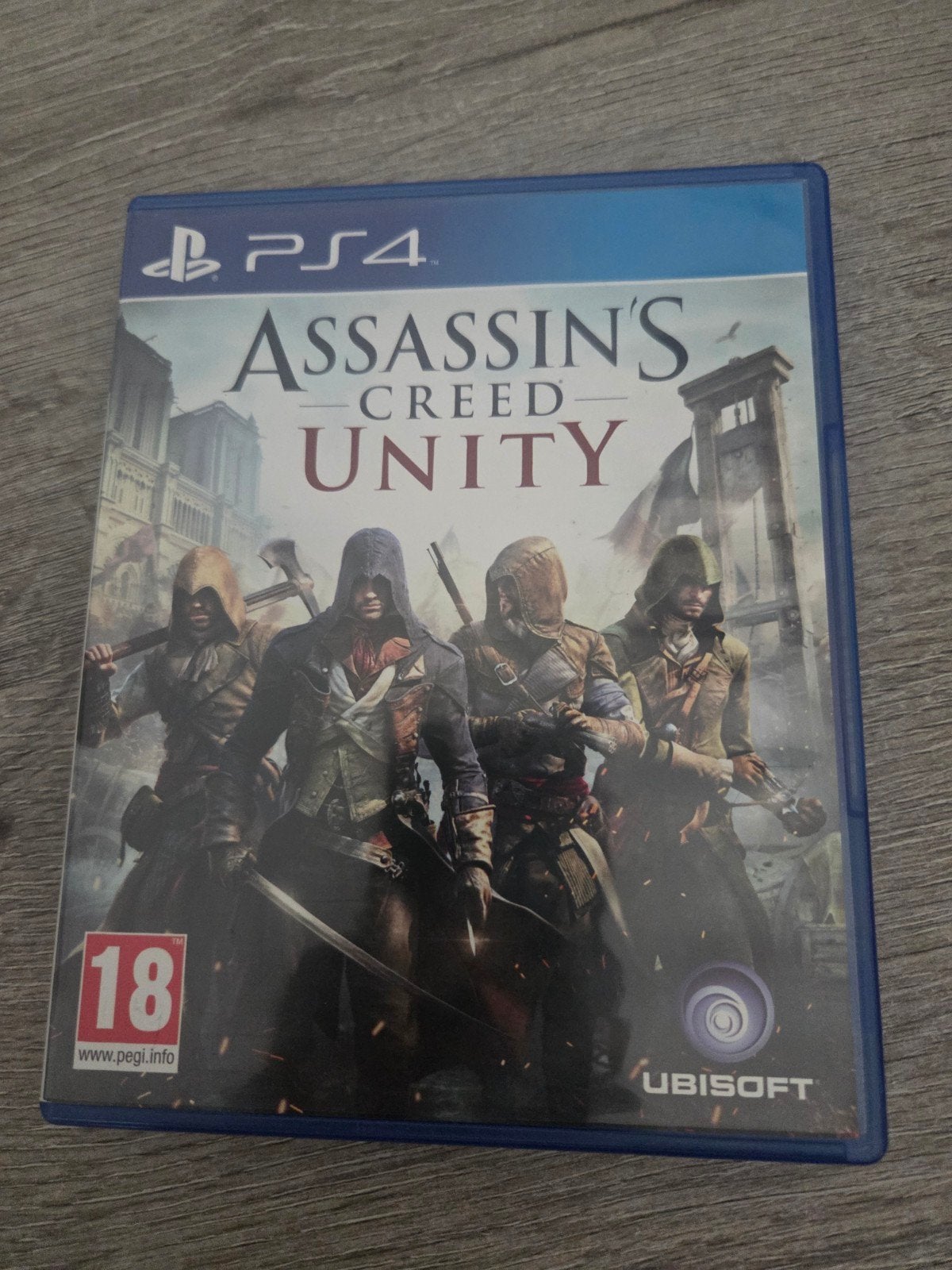 Assassin's Creed Unity PS4 - Actie/Avontuur, Spelcomputers en Games, Games | Sony PlayStation 4, Avontuur en Actie, Gebruikt, Vanaf 18 jaar