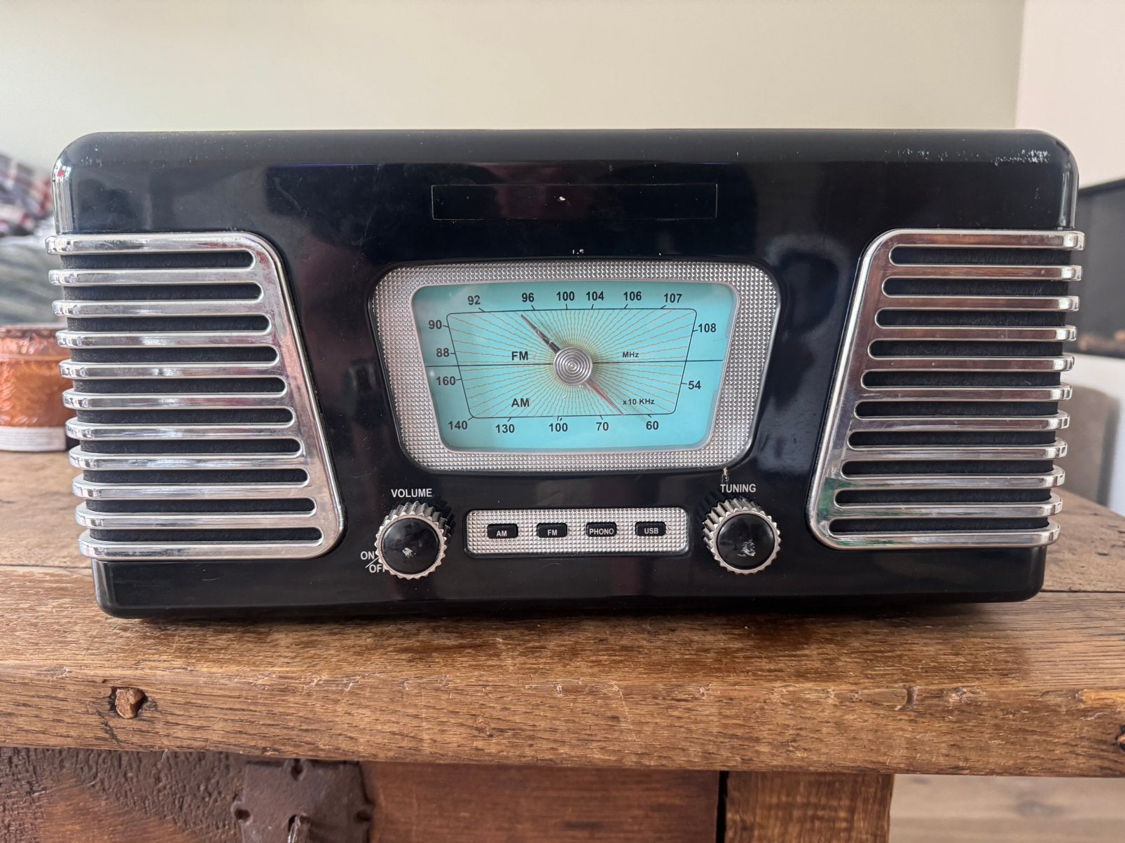 Platenspeler incl. radio, Ophalen