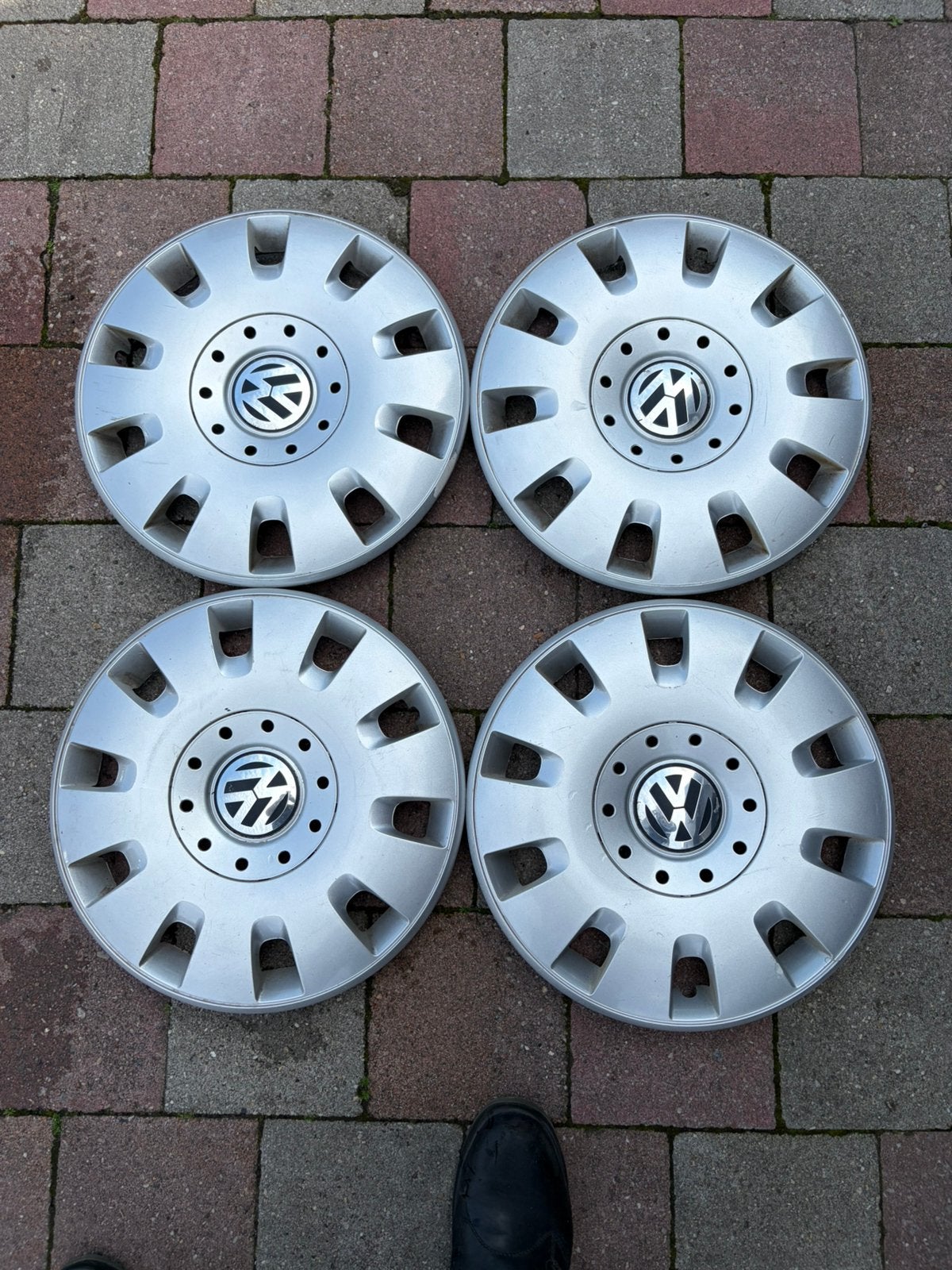 Vw Transporter T5 T6 Wieldoppen 16 inch origineel set, Ophalen, Gebruikt