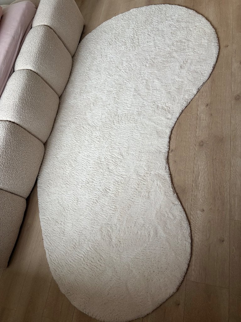 Vloerkleed kwantum organisch 140x240 wells off white, 100 tot 150 cm, Wit, 200 cm of meer, Ophalen of Verzenden