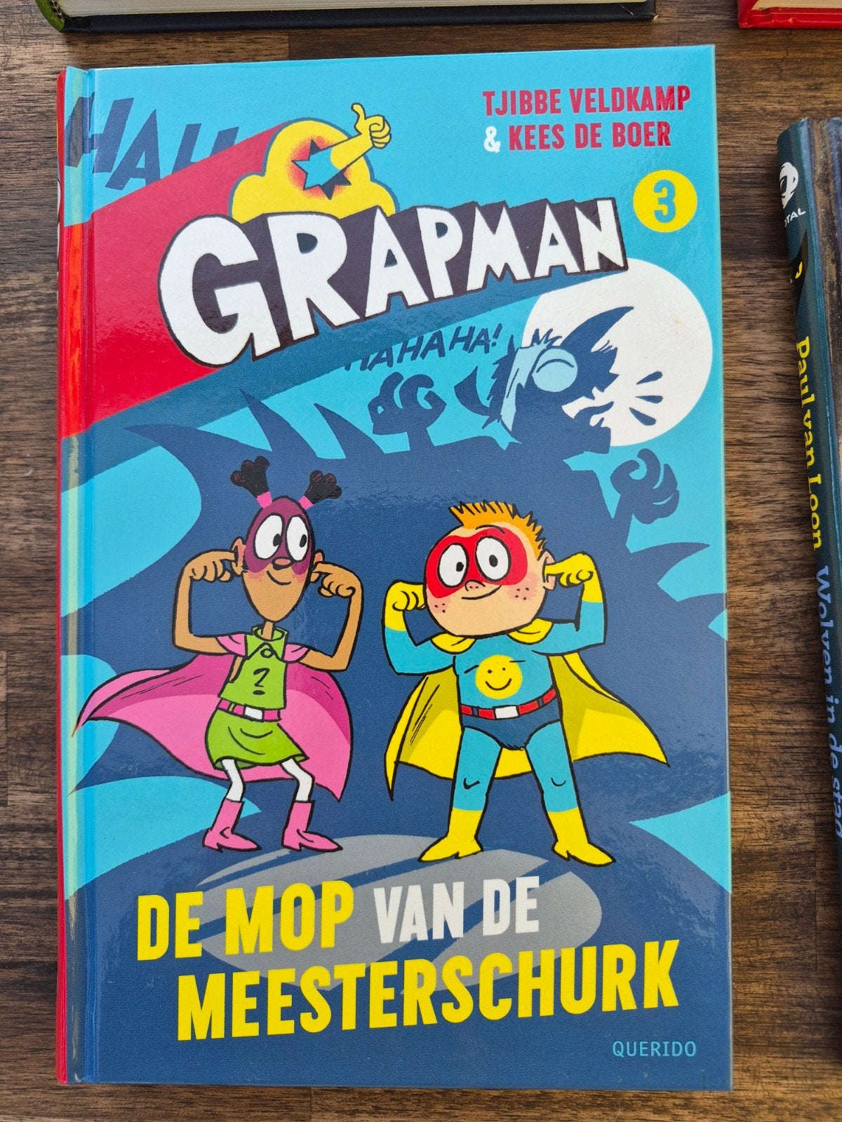 Grapman: De Mop van de Meesterschurk - Nieuw!, Boeken, Ophalen, Nieuw, Tjibbe Veldkamp & Kees de Boer, Fictie algemeen