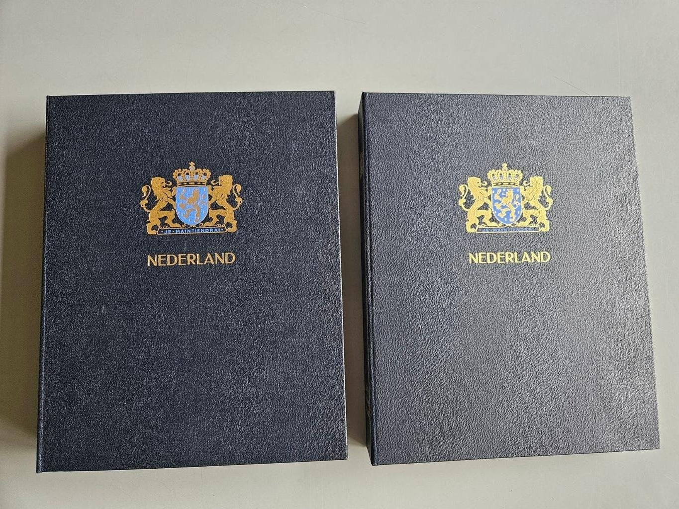 Complete verzameling TELEBRIEVEN nrs 1 t/m 36 in 2 luxe alb., Verzenden, Na 1940, Gestempeld