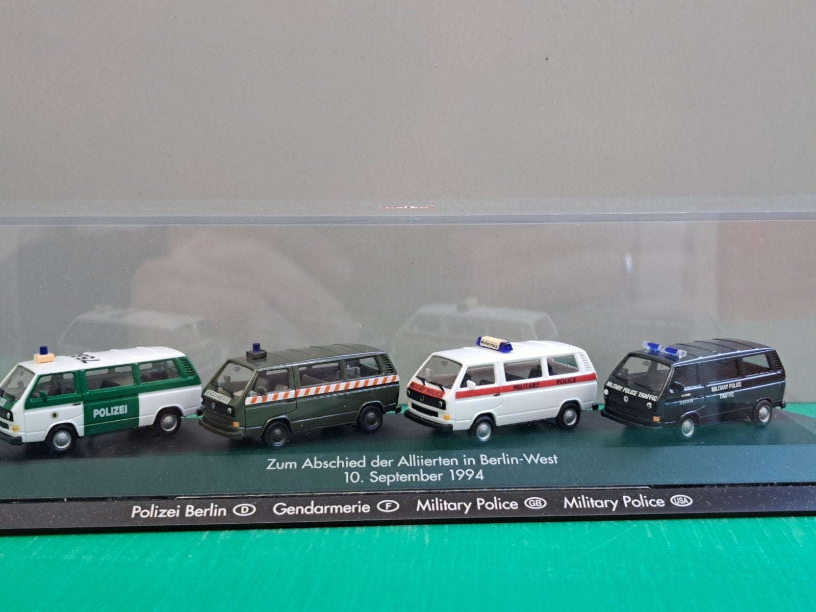 Herpa PC Volkswagen Transporter T2 speciale set 10 Sep 1994, Hobby en Vrije tijd, Modelauto's | 1:87, Ophalen of Verzenden, Nieuw