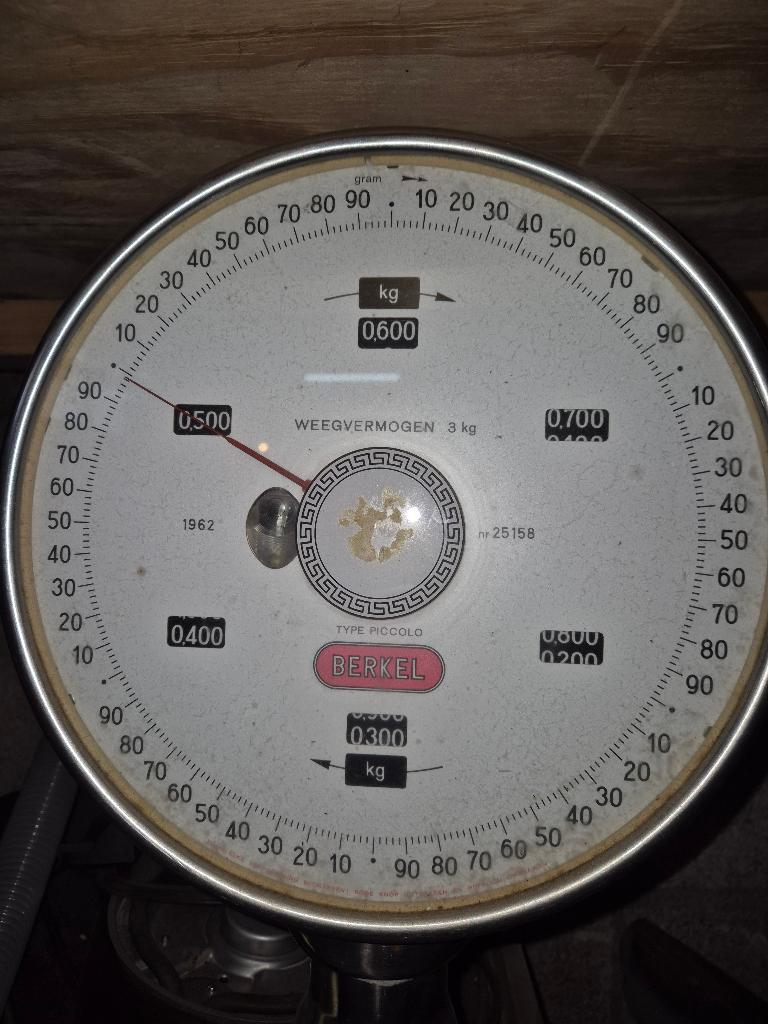 Berkel weegschaal, Ophalen, Winkelweegschaal, Gebruikt, Minder dan 10 kg