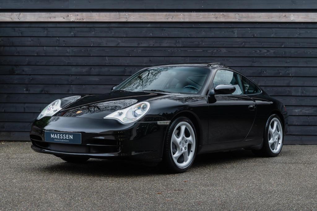 Porsche 911 3.6 Coupé Carrera Duits geleverd - Lage kilomet, Achterwielaandrijving, Gebruikt, Zwart, Zwart