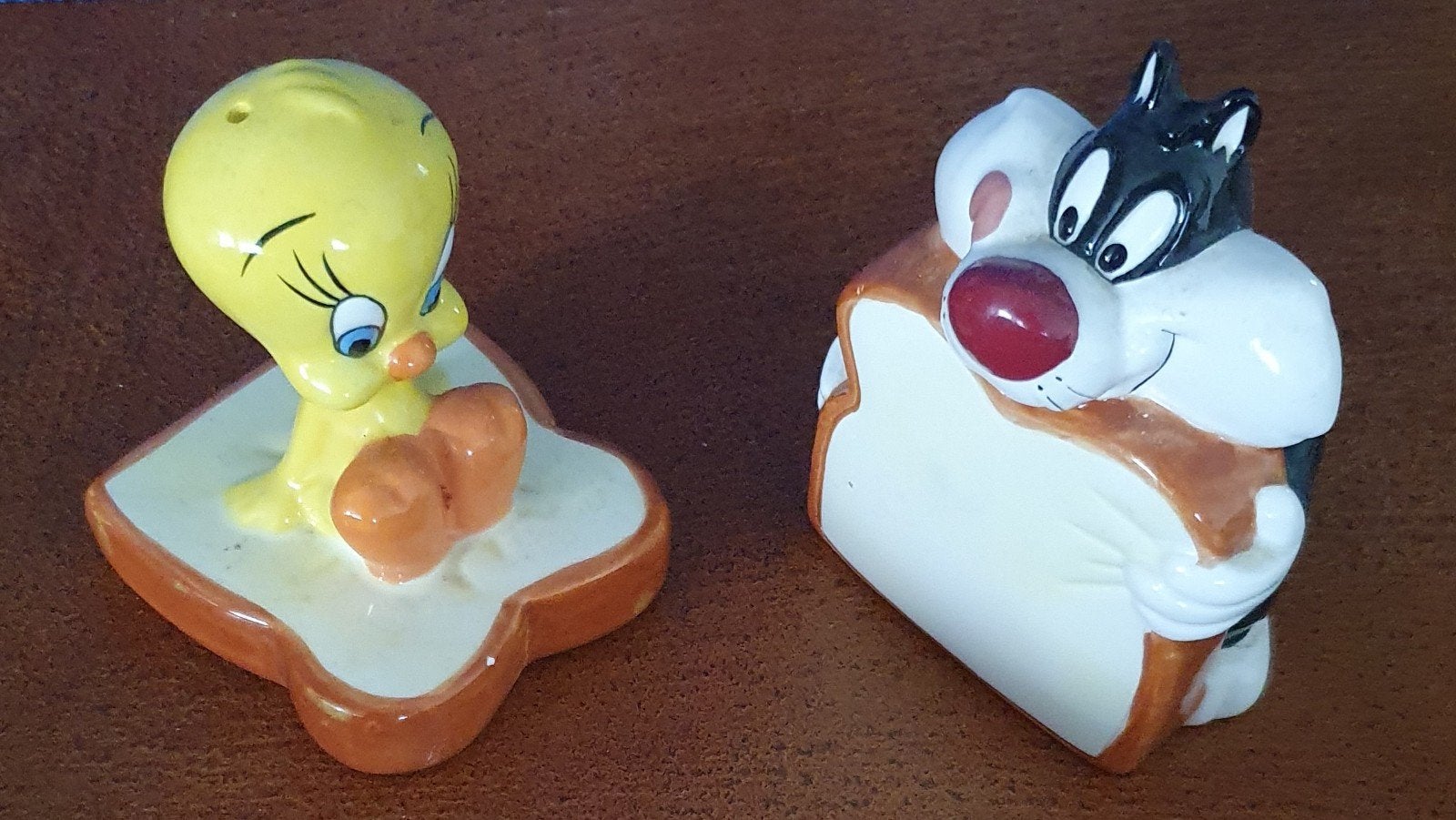 Vintage Tweety & Sylvester zout- en peperstel – Looney Tunes, Ophalen of Verzenden, Looney Tunes, Zo goed als nieuw, Overige typen
