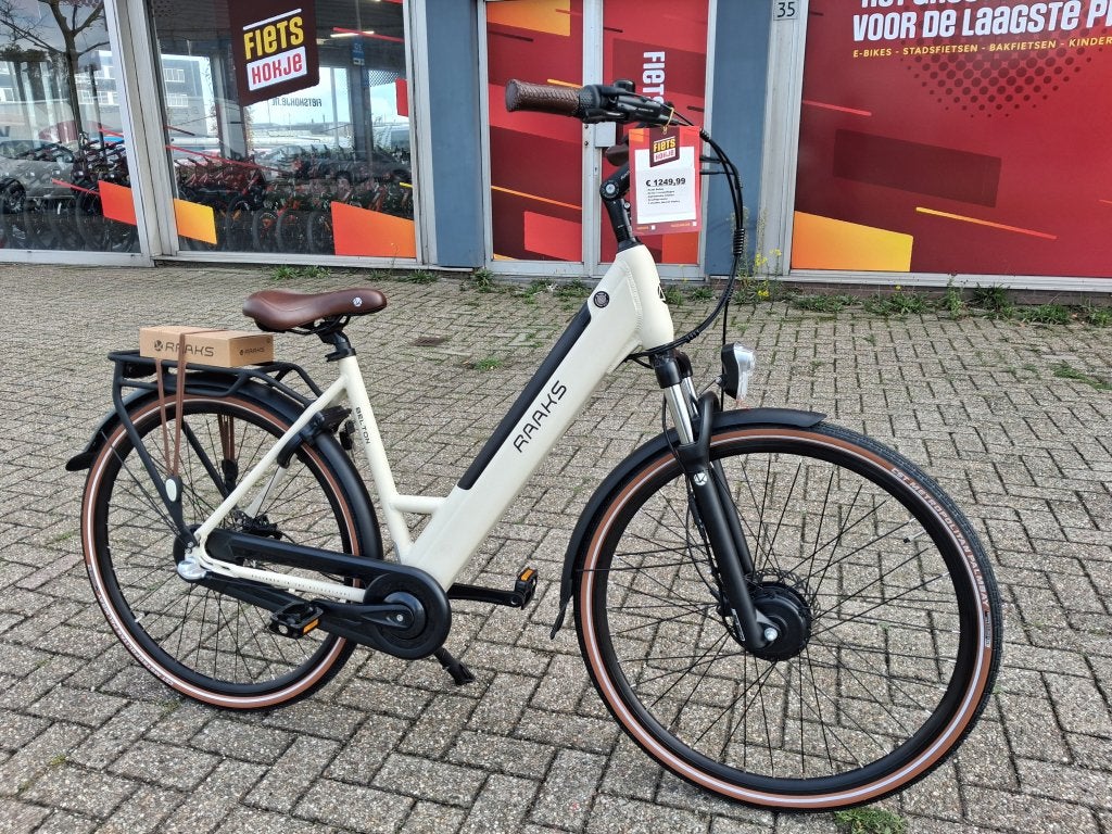 Fietshokje Beverwijk: Raaks Belton elektrische damesfiets, (Extra) lage instap, Niet ingevuld, Nieuw, Ophalen of Verzenden