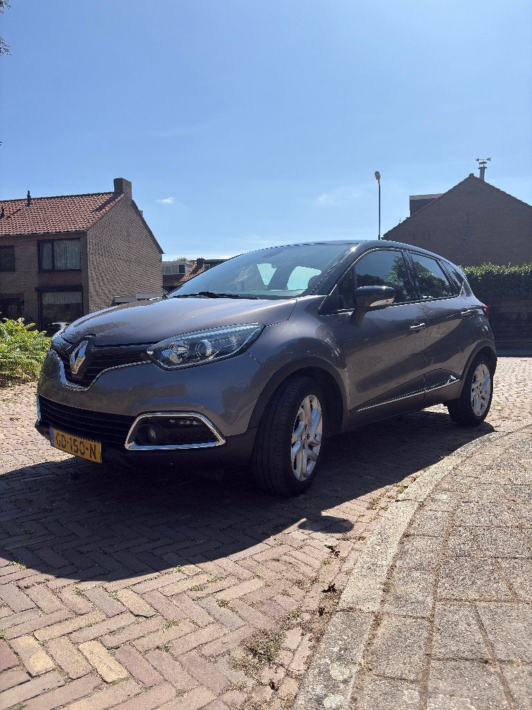 Renault Captur 1.2 TCE 120 EDC 2014 Grijs, Auto's, Stof, 625 kg, 4 cilinders, 1200 kg