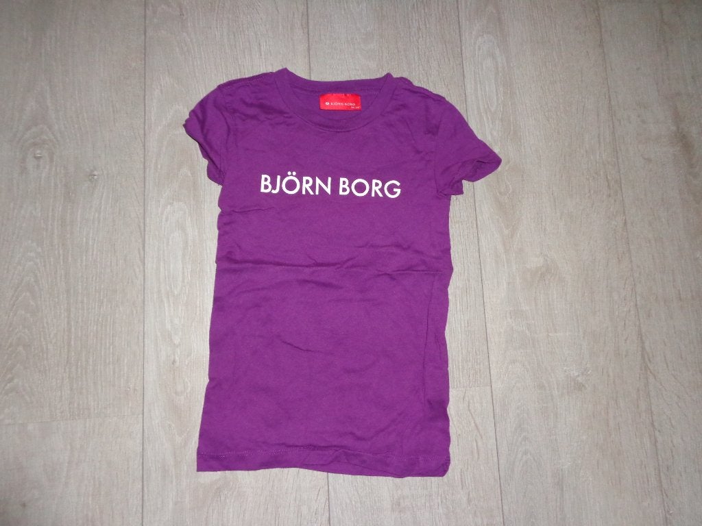 paars meisjest-shirt van BJORN BORG, maat 98/104, Kinderen en Baby's, Ophalen of Verzenden, Zo goed als nieuw, Meisje, Shirt of Longsleeve