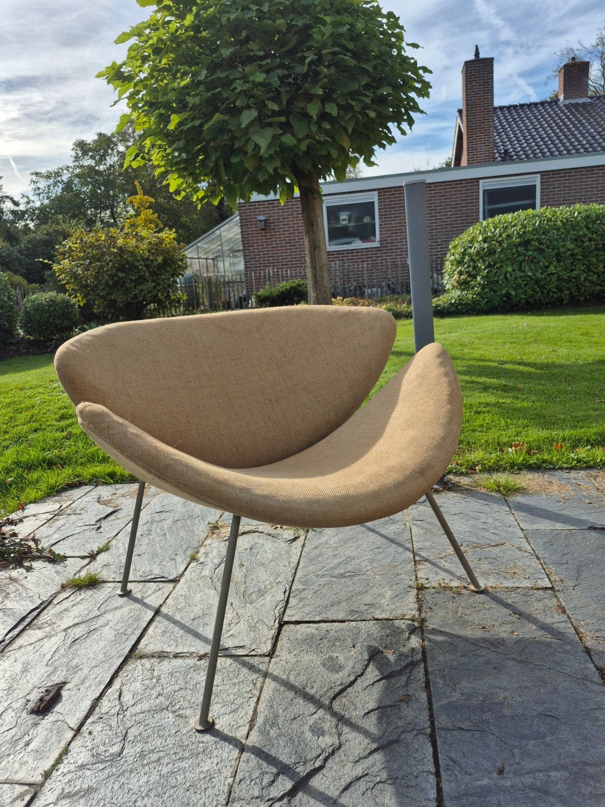 Artifort Orange Slice Fauteuil F437 - Pierre Paulin, Ophalen
