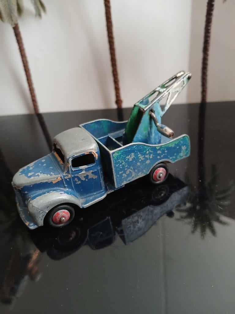 Commer takelwagen.  Dinky toys,  overgeschilderd, Ophalen of Verzenden, Gebruikt, Auto, Dinky Toys