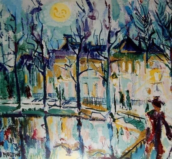 Koppermaandagprent George Martens - De Ploeg - 2009, Antiek en Kunst, Kunst | Litho's en Zeefdrukken, Ophalen